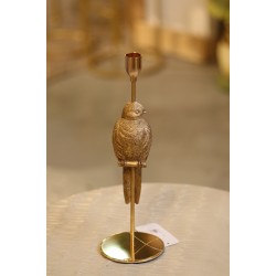 شمعدان طائر الببغاء مقاسات  10*10*32CM