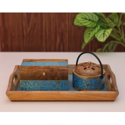 طقم بخور اازرق