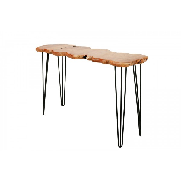 مدخل خشب طبيعي Table Top：around 80x45             H:70cm